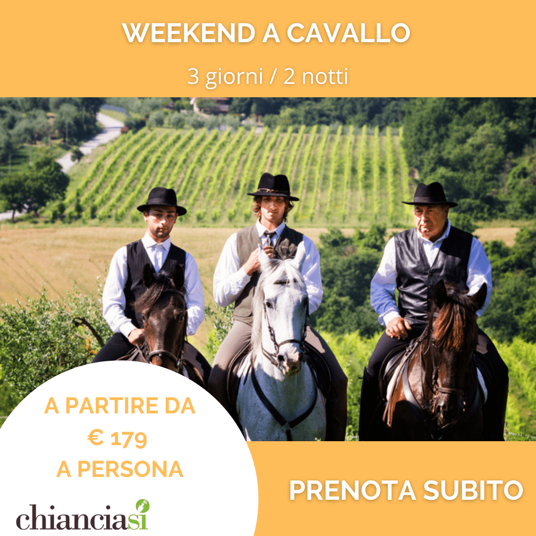 WEEKEND A CAVALLO IN TOSCANA